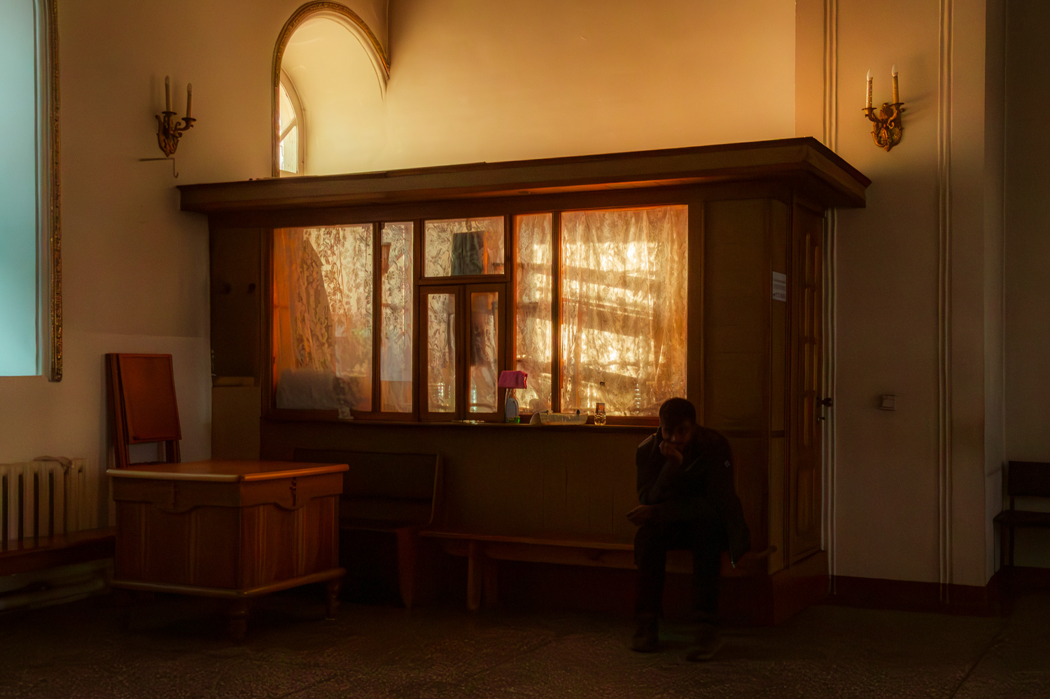 Waiting, impatiently by Rebekah Lowri Llewelyn