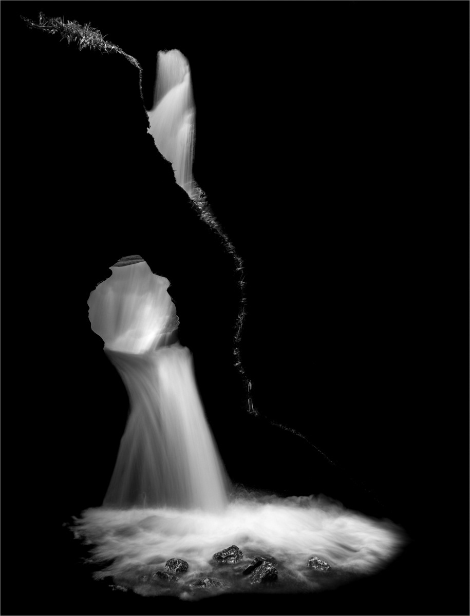 HELD BACK   Waterfall highlights by Grant Noble