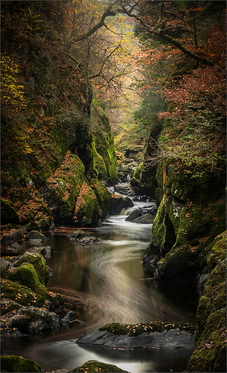 SCORE 9.5 Fairy Glen in Autumn by Bob Ede