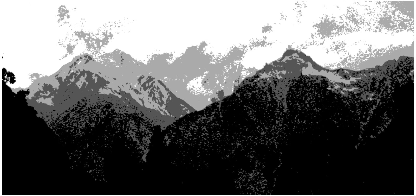 Alan Loryman_Southern Alps - Posterised