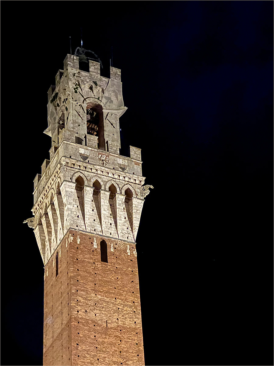 Torre dei Mangia by Andrew MacRae