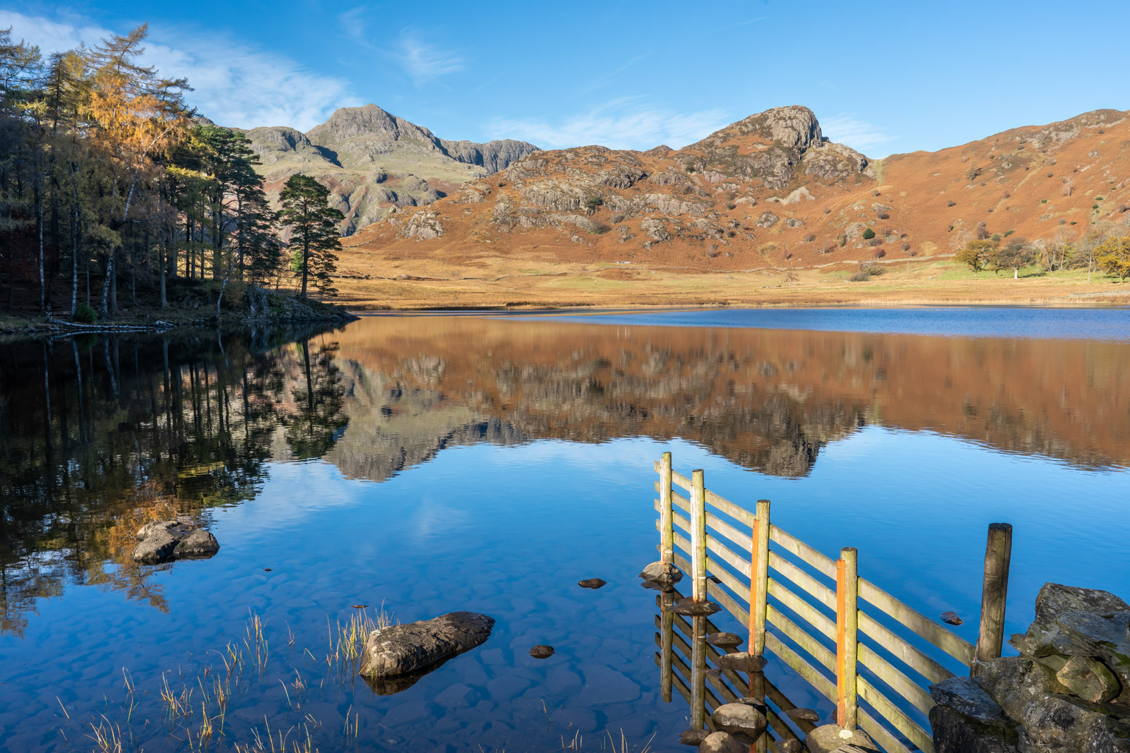 Blea Tarn Reflections by David Cook