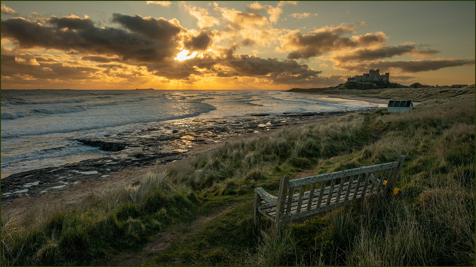 Bamburgh Sunset by Paul Hodson