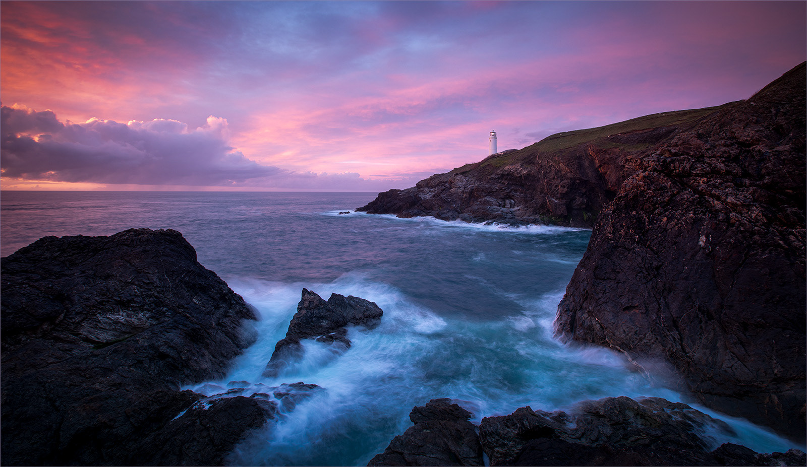 HIGHLY COMMENDED  Evening Light at Trevose Head by Paul Hodson