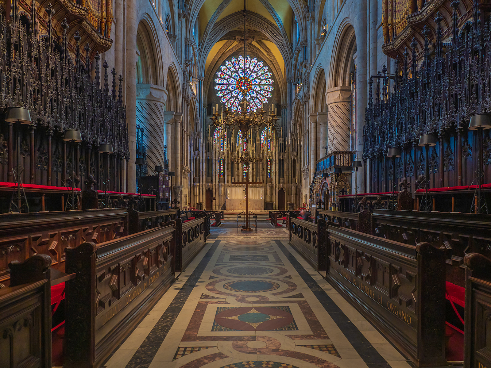 SCORE: 10  Durham Cathedral, Quire by Derek Forss