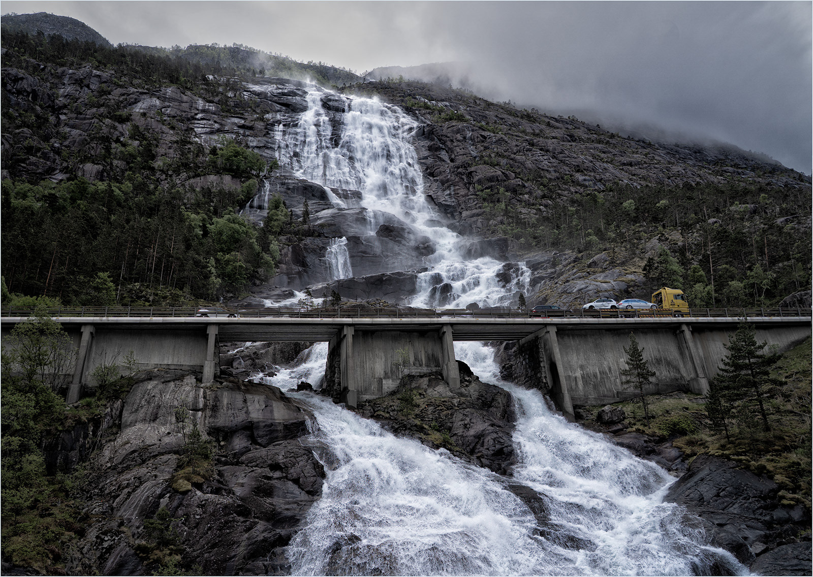 Road Waterfalls by David Hindley LRPS