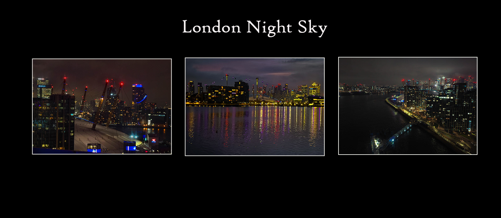 RUNNER-UP - CATHERIEN ALLUM  London Night Sky