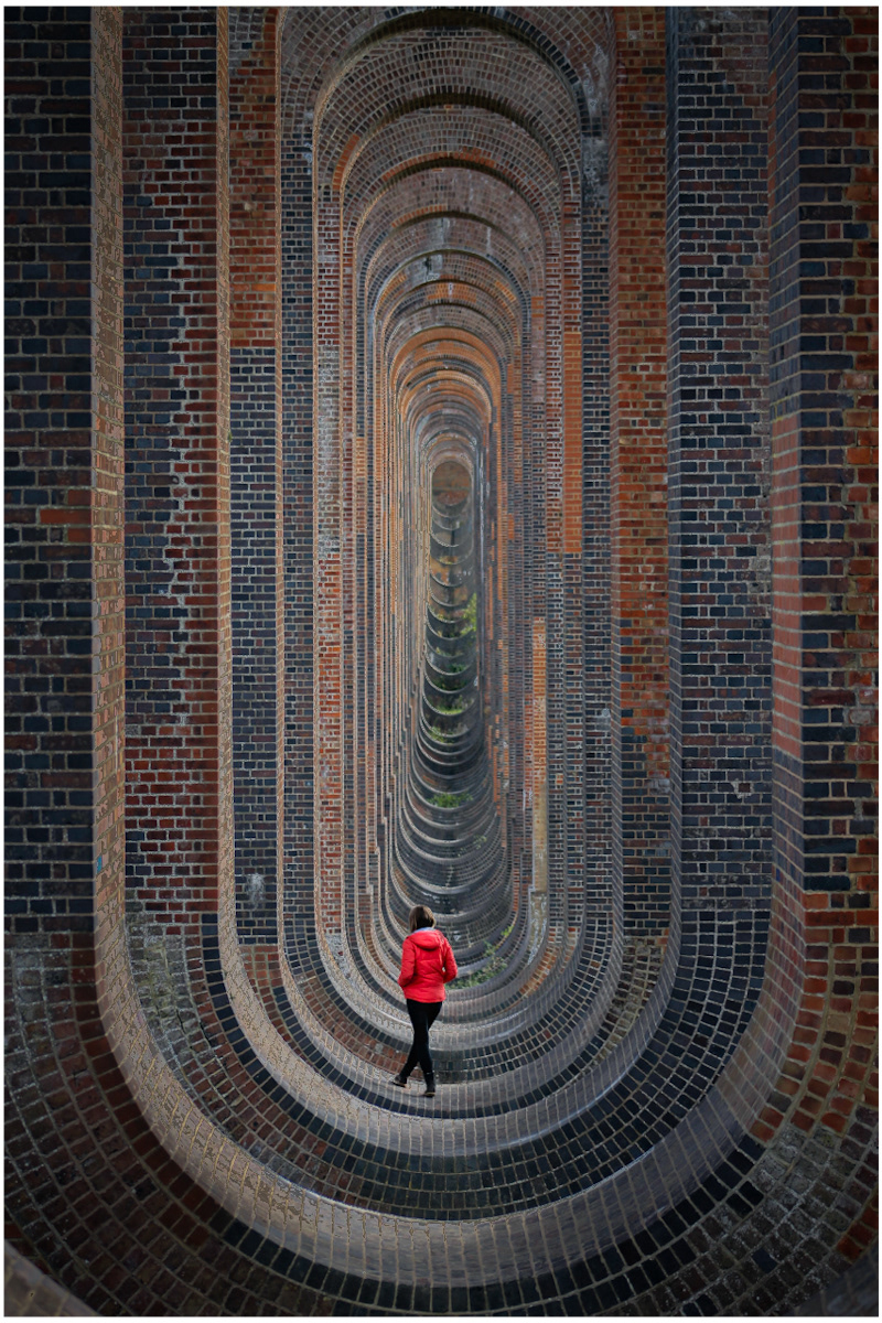Through the viaduct arches by Ivan Anderson