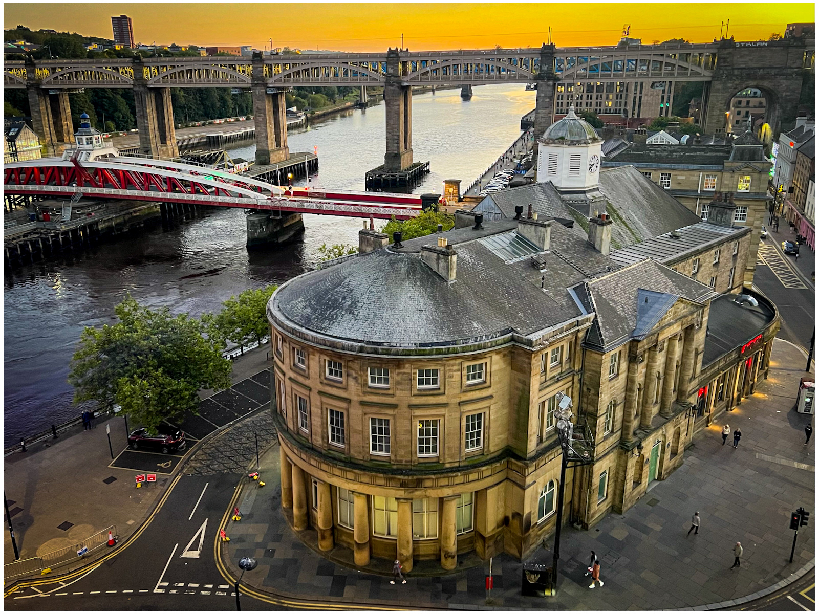 Autumn Tyne in The Toon by Ivan Anderson