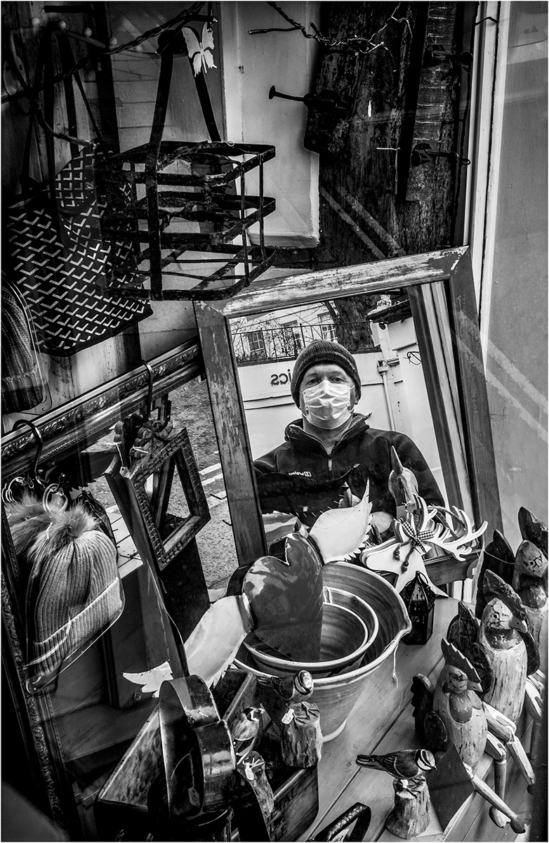 RUNNER UP Shop Window Reflection on 2020 by Bob Ede