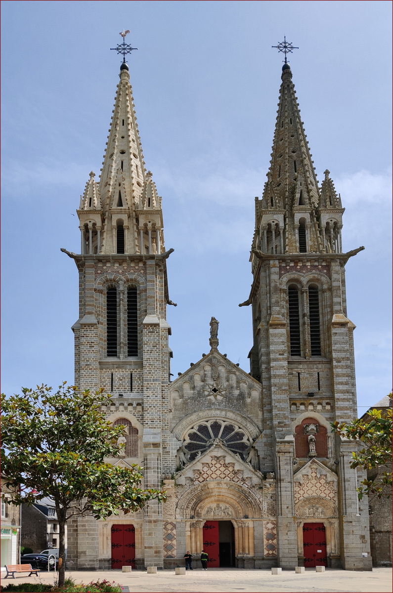 Twin towers. Somewhere. In Normandy by Ron Smith  ARPS DPAGB