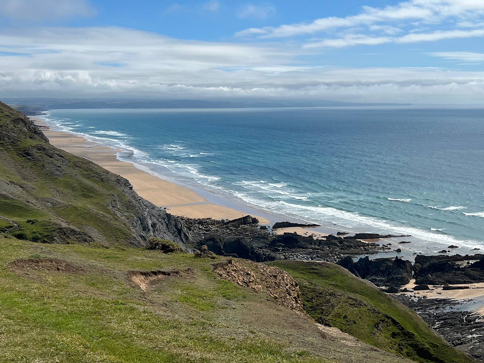 Towards Bude  by David Hindley