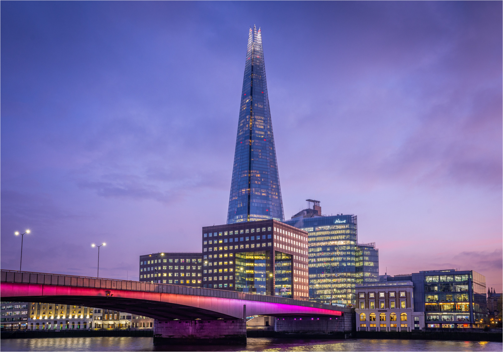London Bridge and The Shard by Richard Knapp  LRPS