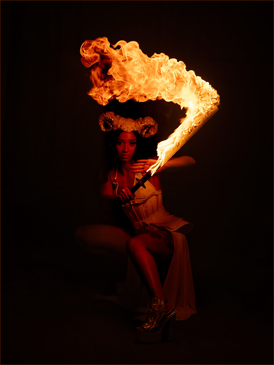 SCORE 9.5 Fire Dancer by Richard Milton-Worssell