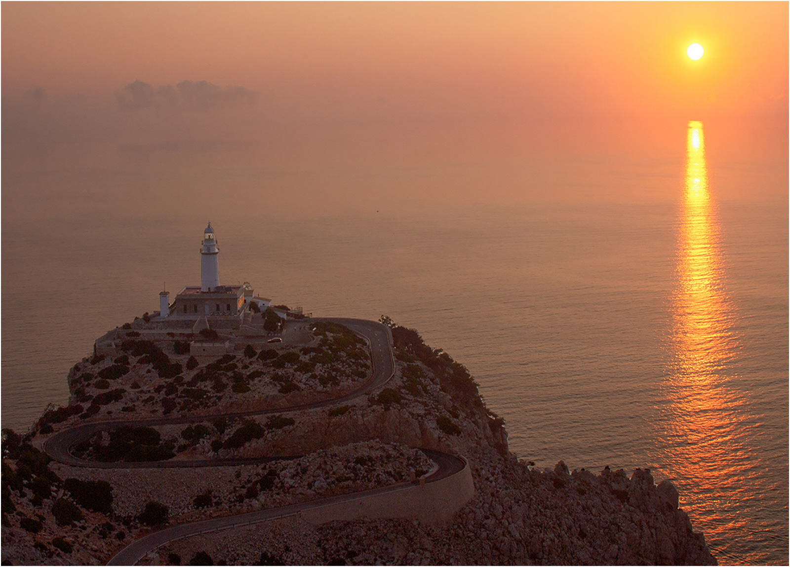 HELD BACK Cap de Formentor Sunrise by Catherine Allum