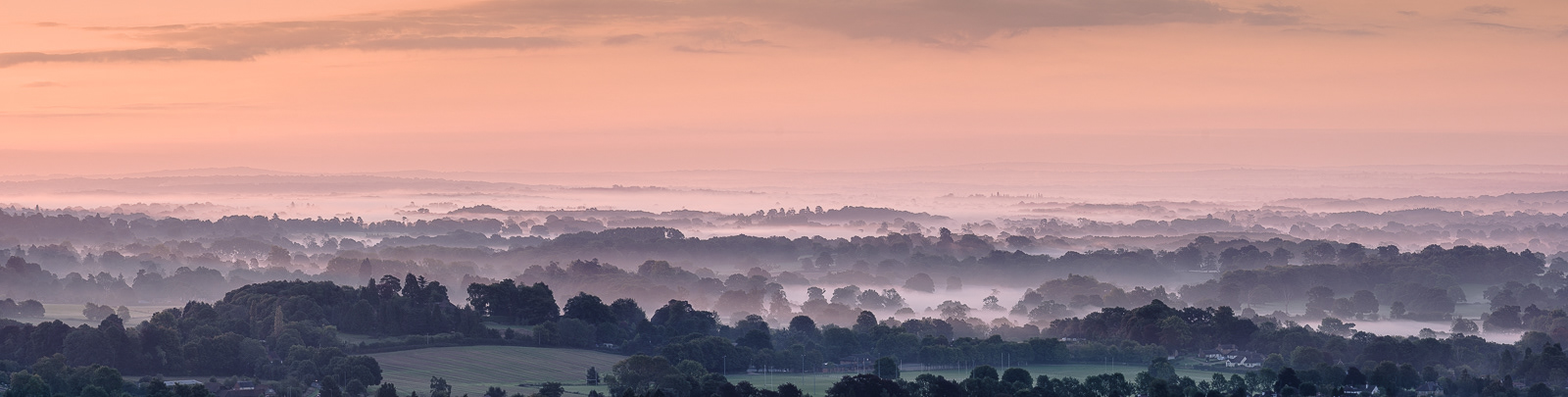 Early morning Boxhill panorama by Grant Noble