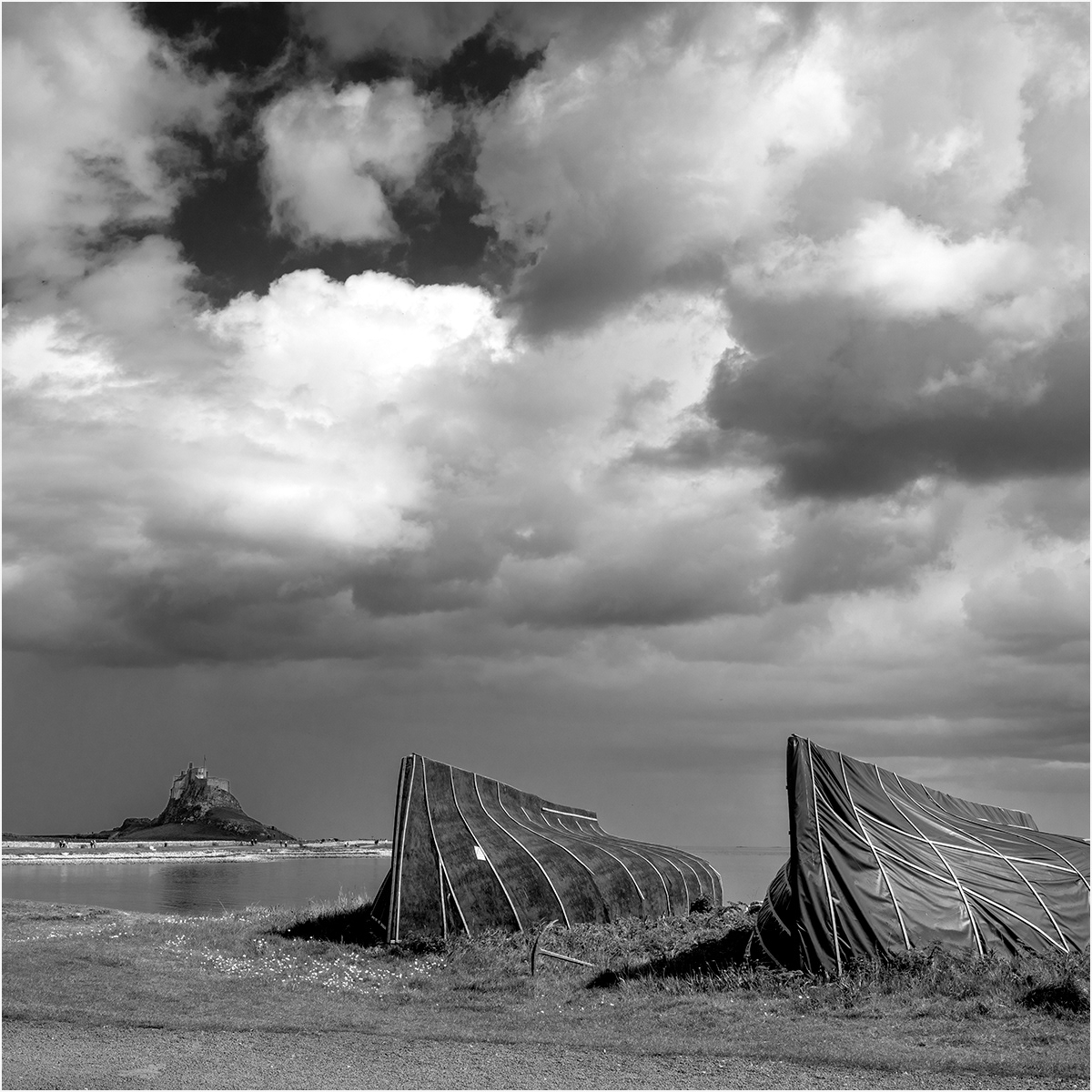 SCORE 9.5 Herring Boats at Lindisfarne by Paul Hodson