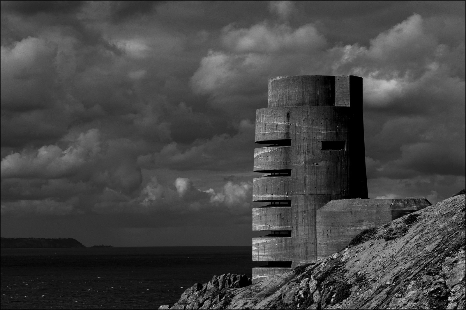 SCORE 9: WW2 German Observation Tower, Jersey by Alan Whitehead