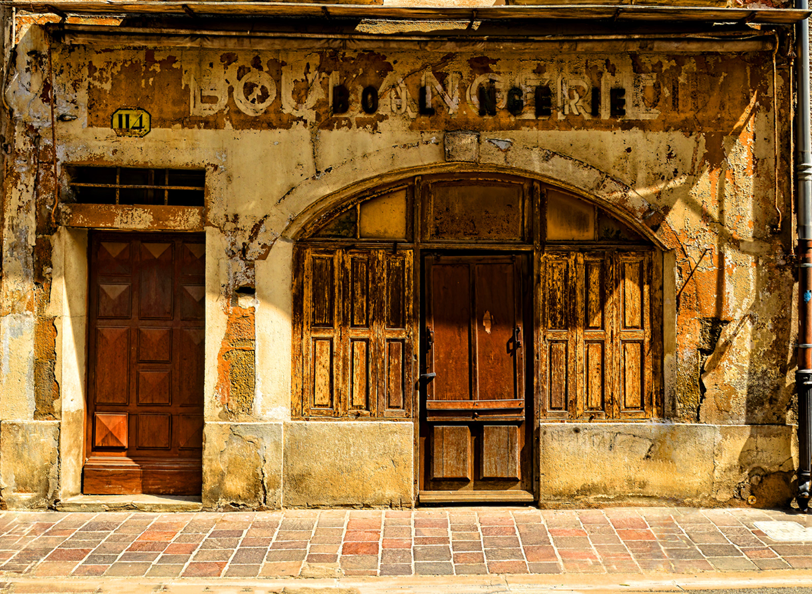Shop in Carcassonne by Geoff Hegarty