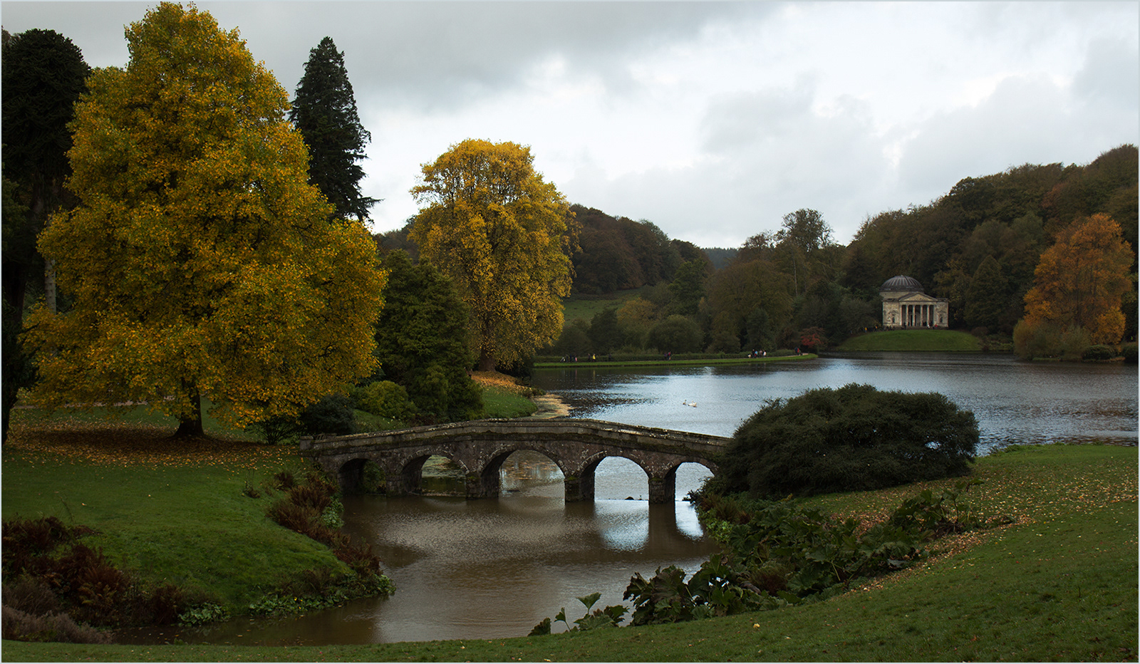 Autumn at Stourhead by Catherine Allum