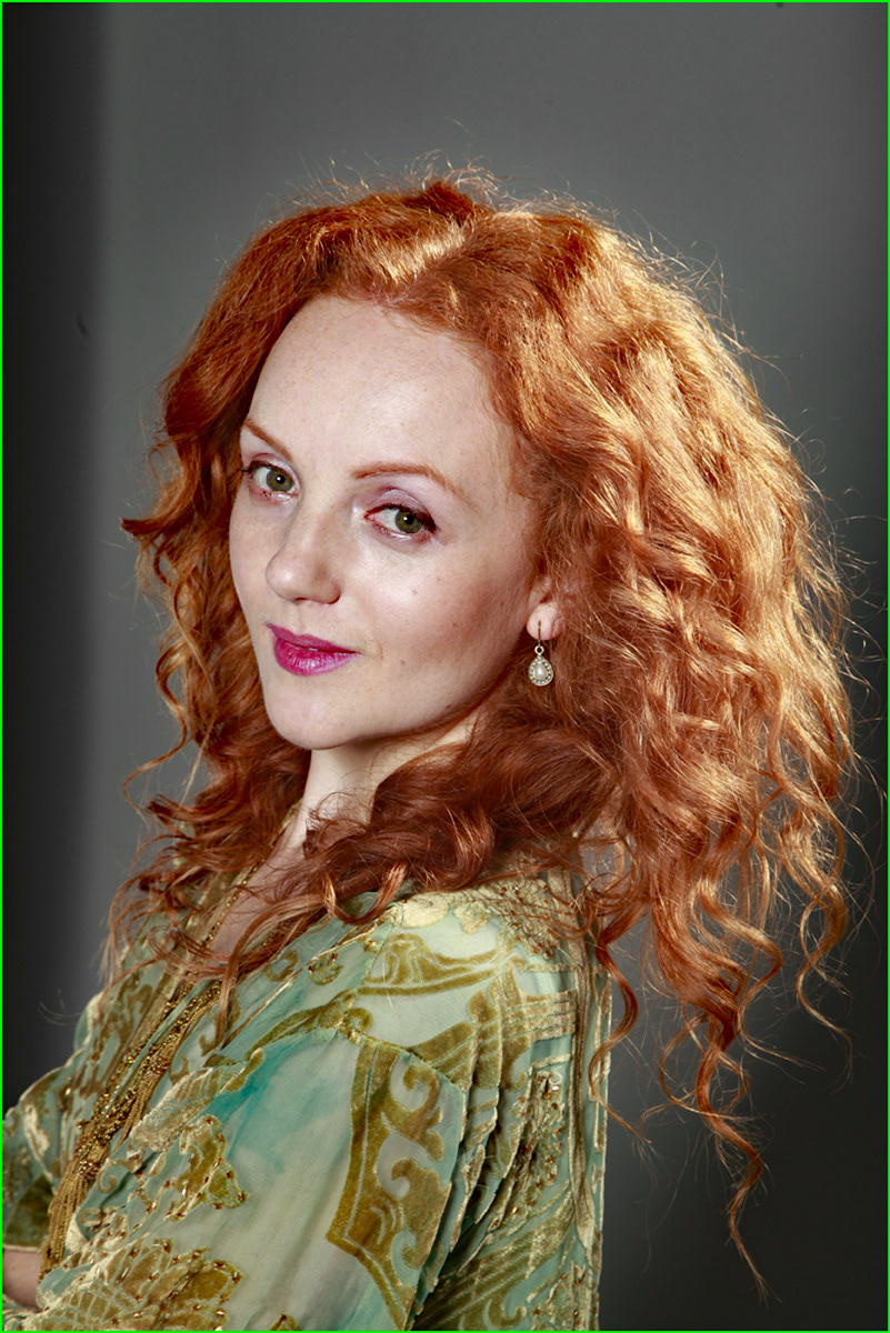 Redhead with a Pearl Earring by Angela Stockbridge LRPS