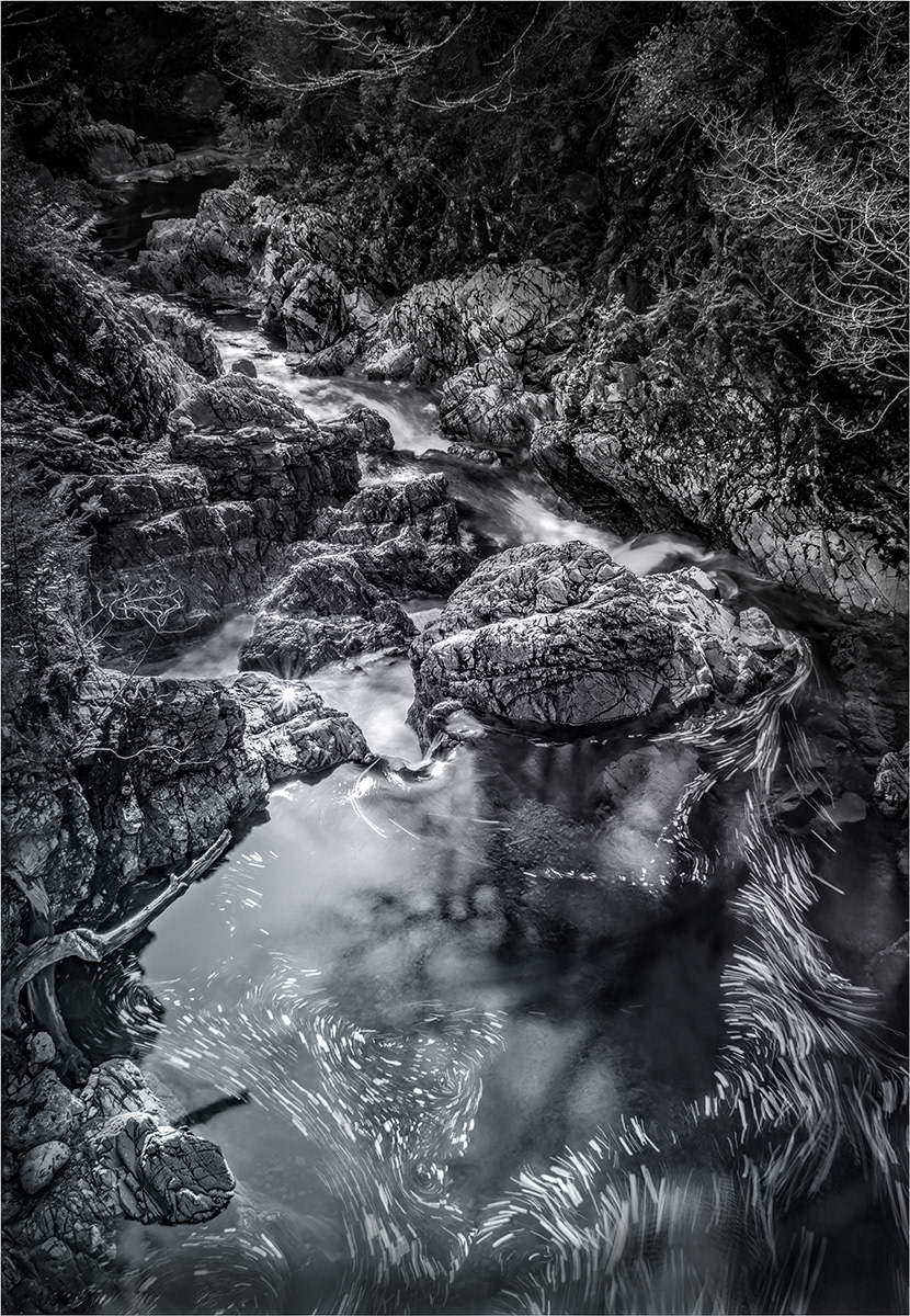 Afon Mawddach, Forest of Brenin by Mike Williamson