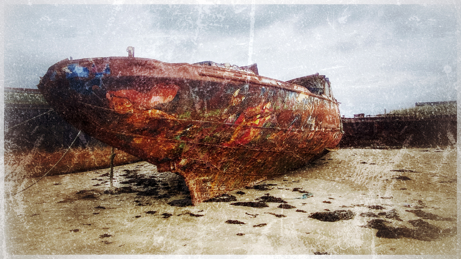 River Taw Wreck by Andrew Webster ARPS