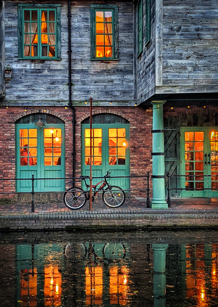 Highly Commended Gas Street Canal Basin, Birmingham by Richard Knapp LRPS.
