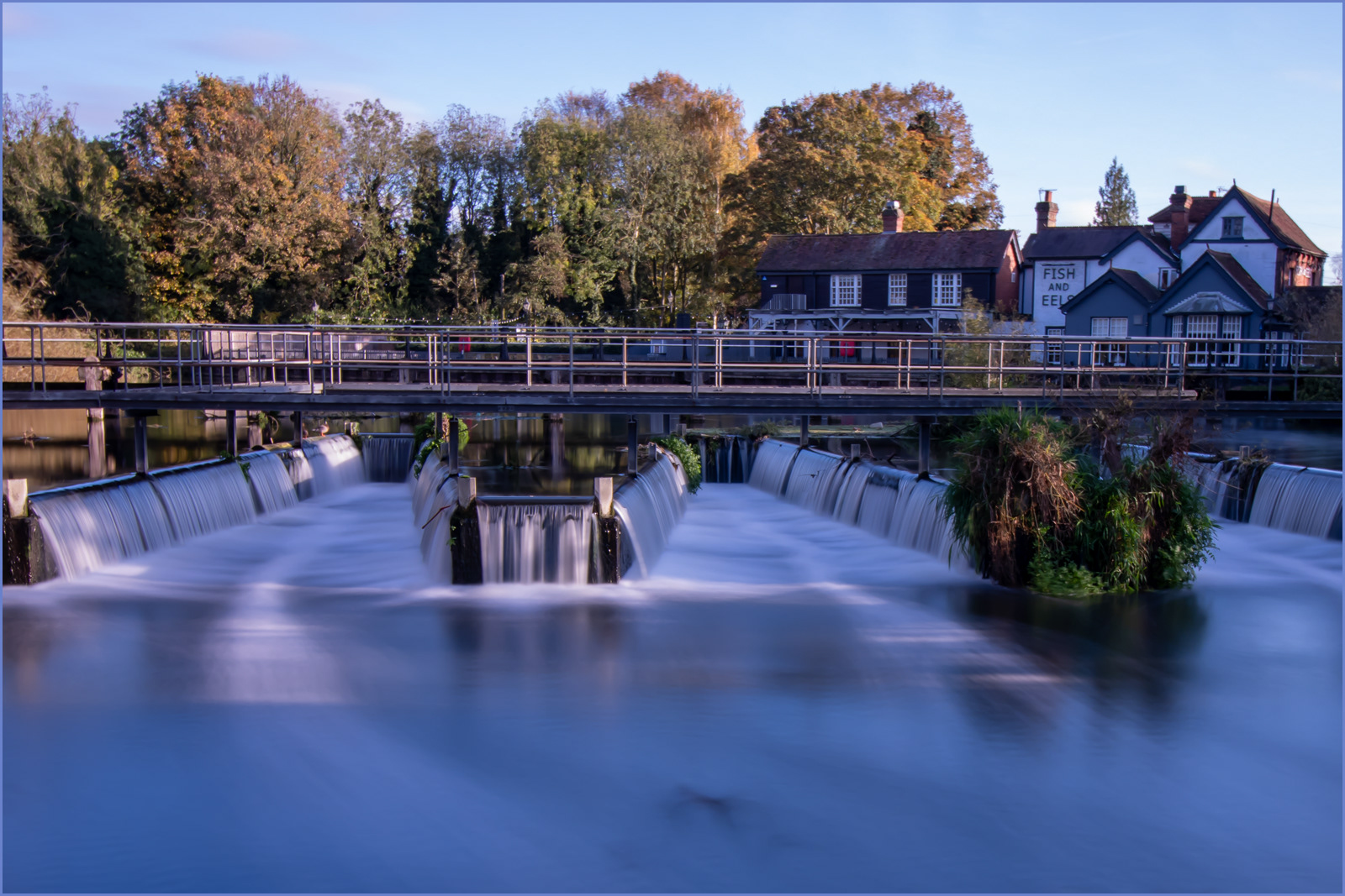 HIGHLY COMMENDED Weir At The Pub by Steve Stuart
