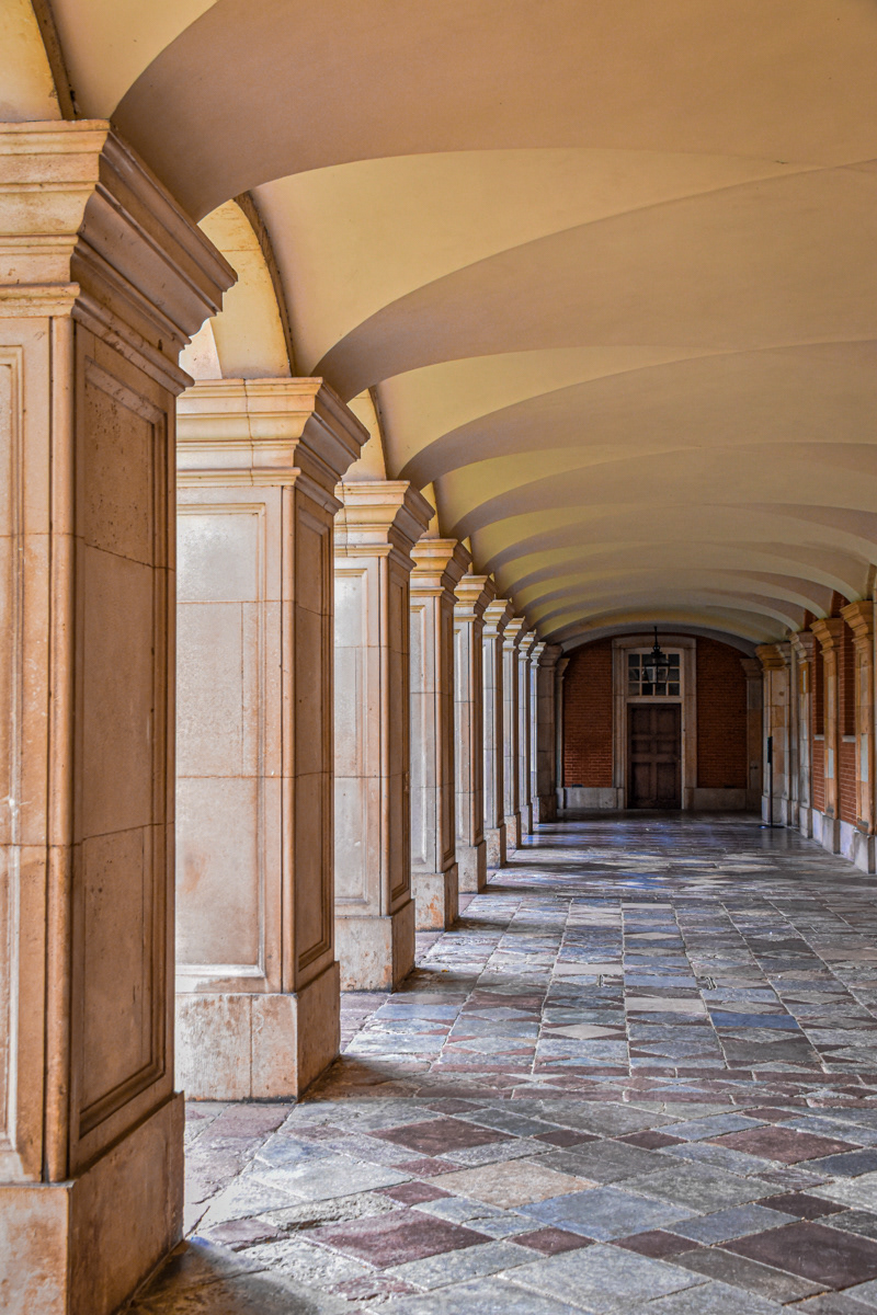 Hampton Court Colonnade by Fiona Humphrey