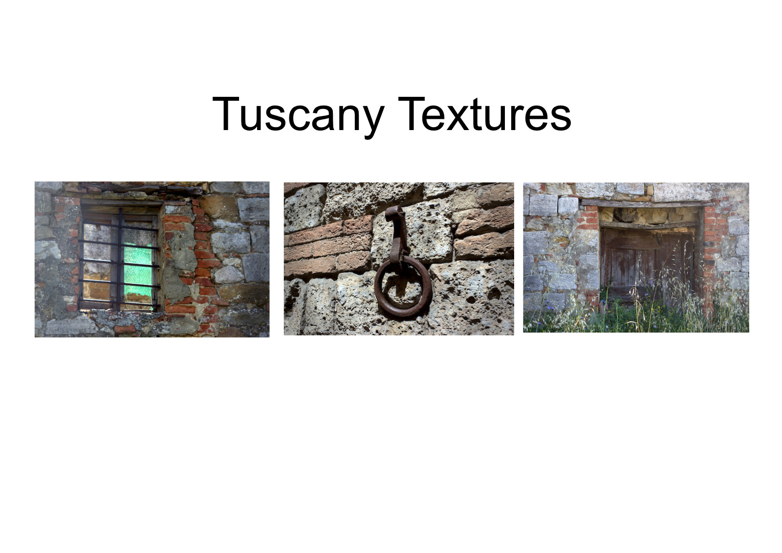HC Tuscany Textures by Alan Loryman