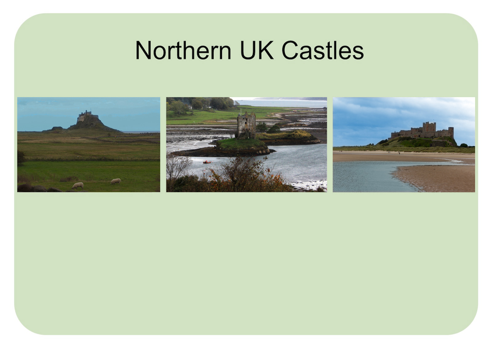 Northern UK Castles by Alan Loryman