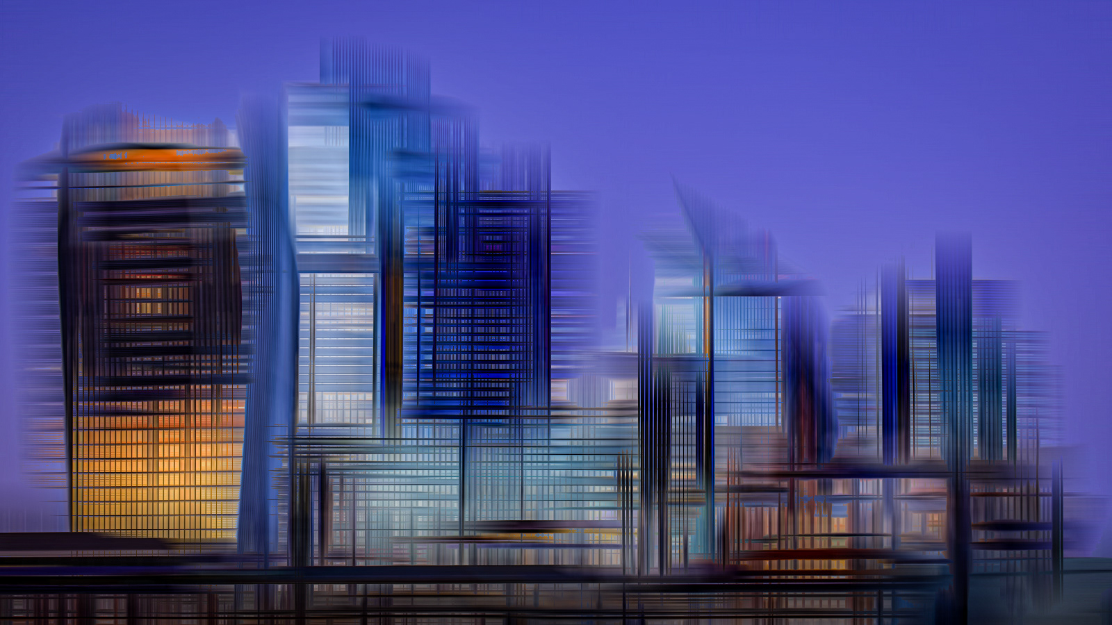 SCORE 9.5 London Skyline Sunset by Fiona Humphrey