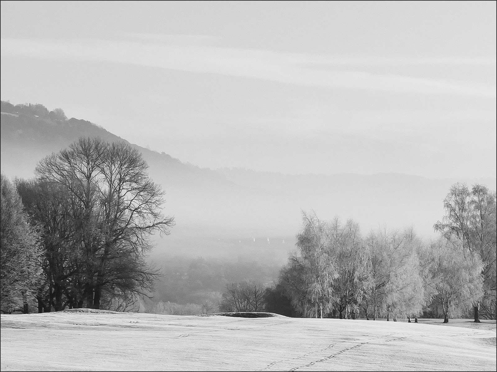 Winter Golf by Andrew MacRae