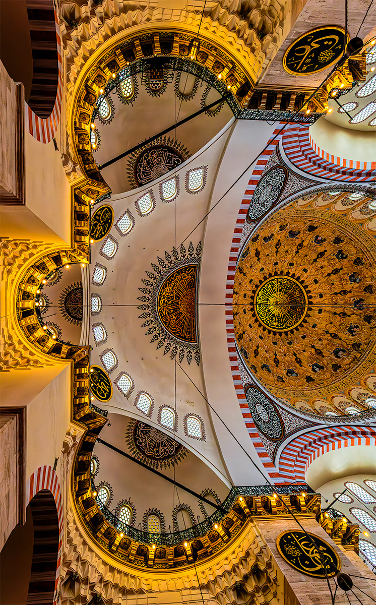 HELD BACK Islamic curves by Gareth Balle