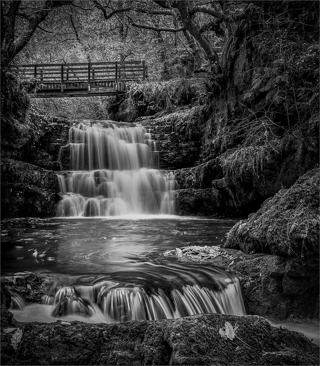 Upper Sycred Falls by Bob Ede