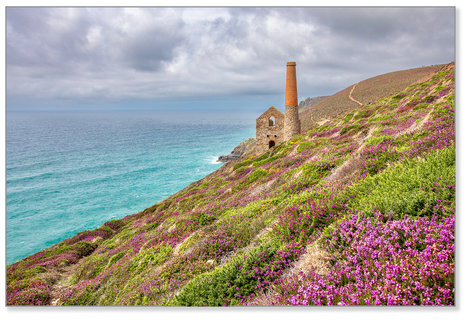SCORE 9.0 A Chilly Spring Day At Wheal Coates Mine by Paul Hodson