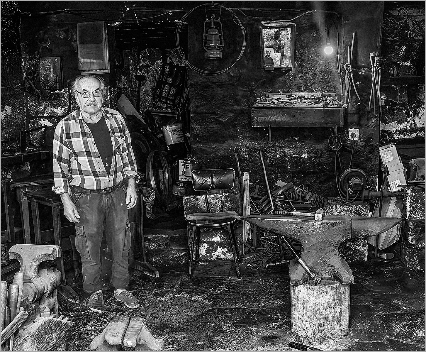 The Village Blacksmith by Gareth Balle
