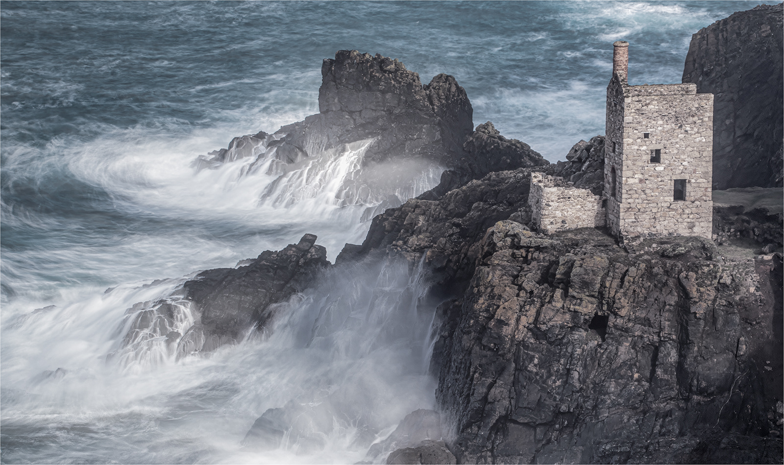 Crowns Mine Engine House, Botallack by Mike Williamson