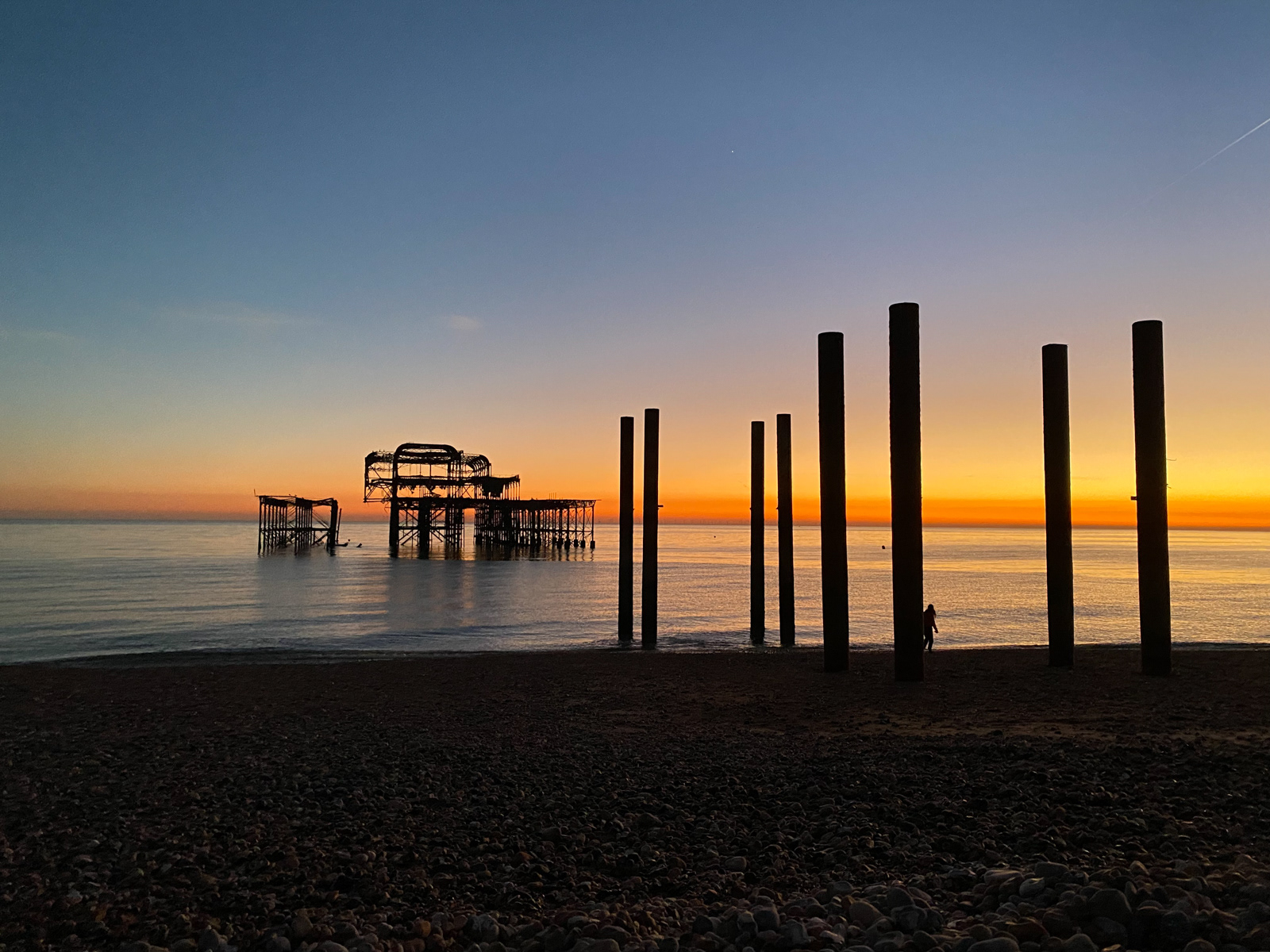 West Pier Sunset by Daniel Langer