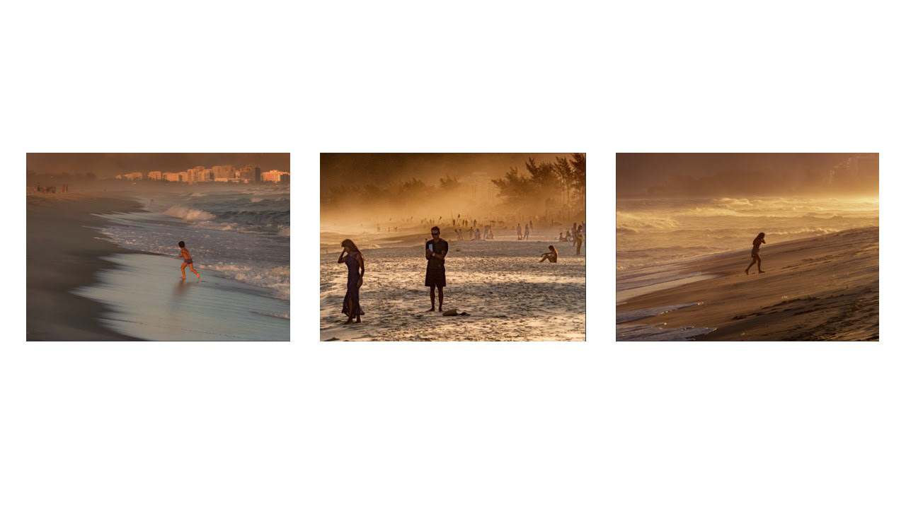 HC The end of the Day, Barra Beach, Rio de Janeiro by Richard Milton-Worssell