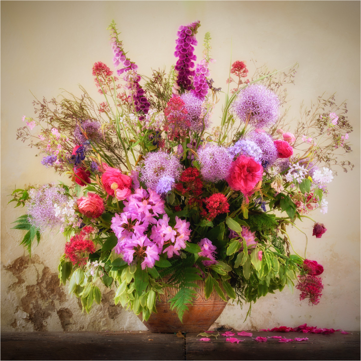 The Church Flowers by Richard Knapp  LRPS