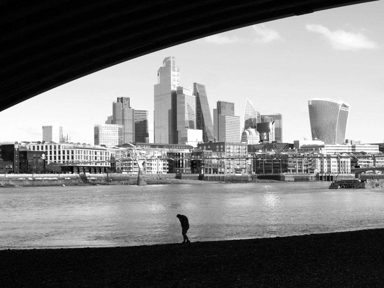 Under the bridge by Paul Beck