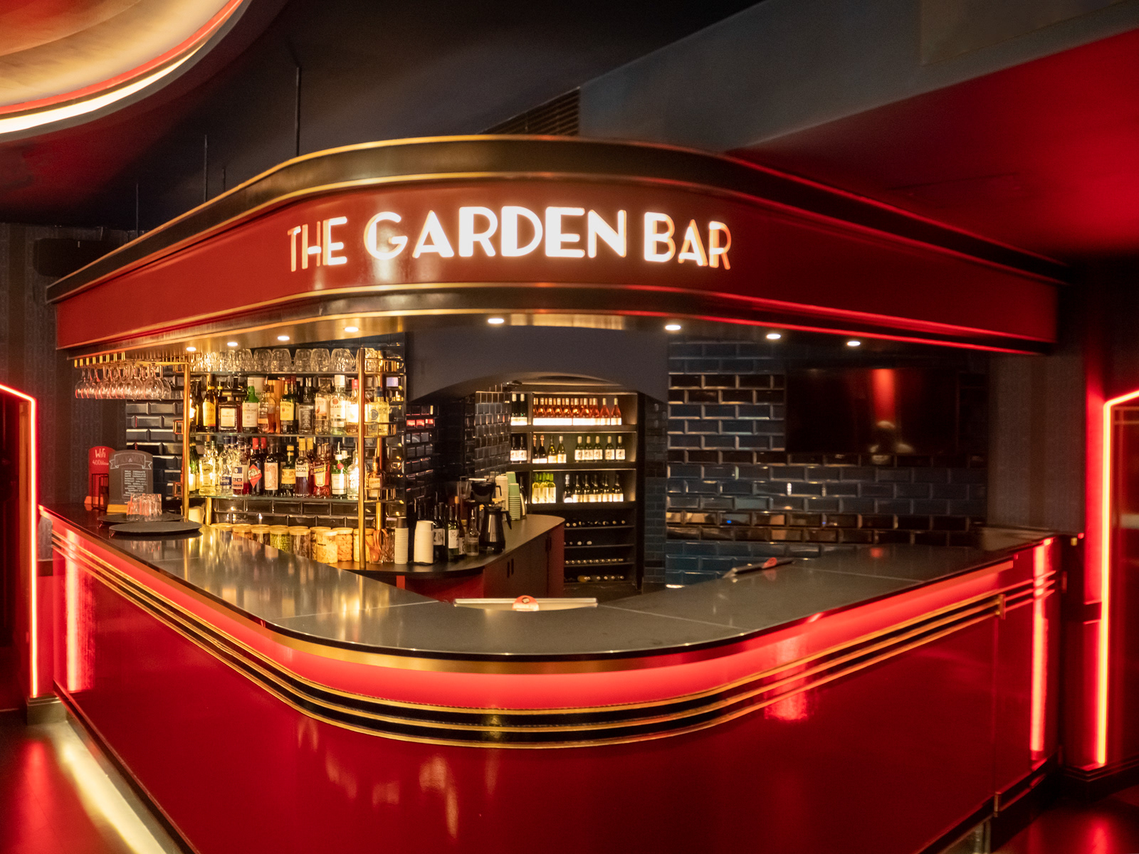 The Garden Bar by Andrew Webster ARPS