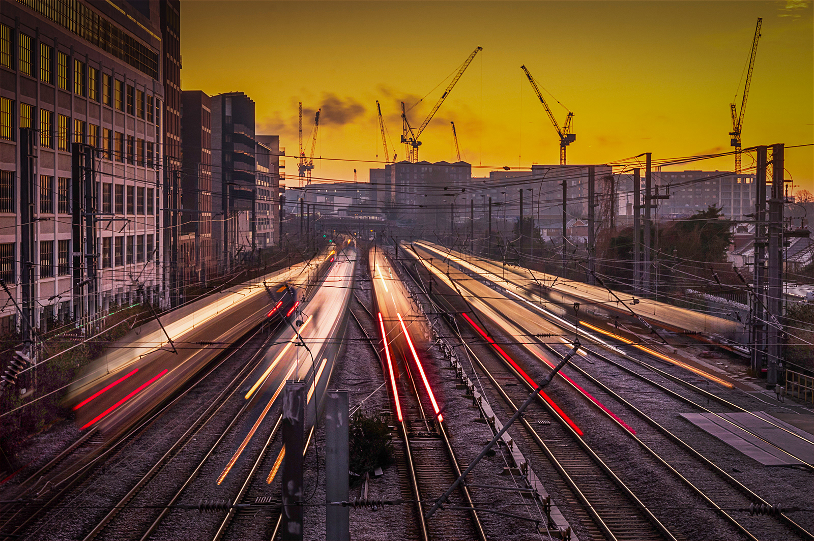 Playing with the Trains by Bob Ede