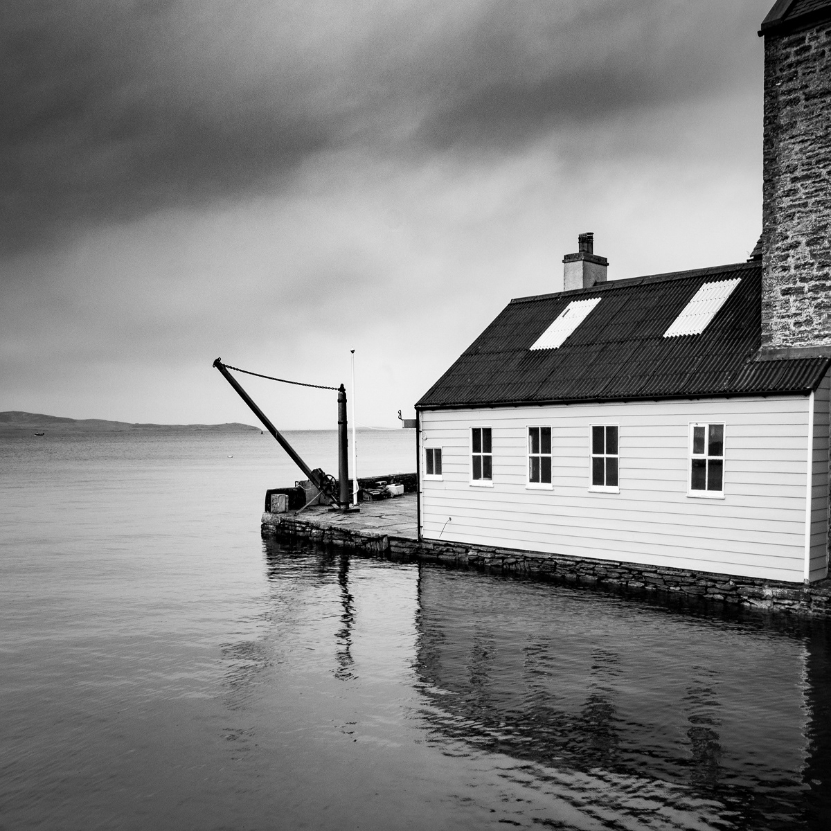 Stromness Quay by Andrew Webster ARPS