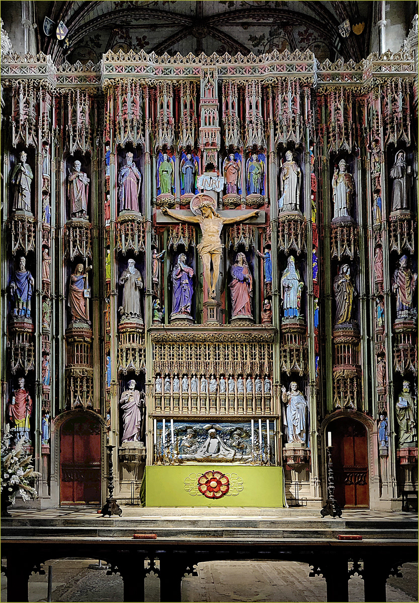 St Albans Cathedral by Ron Smith ARPS DPAGB