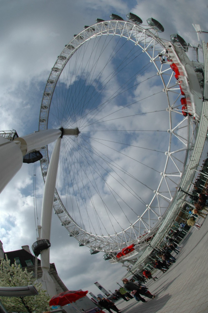 London Fish Eye by Ron Matthews