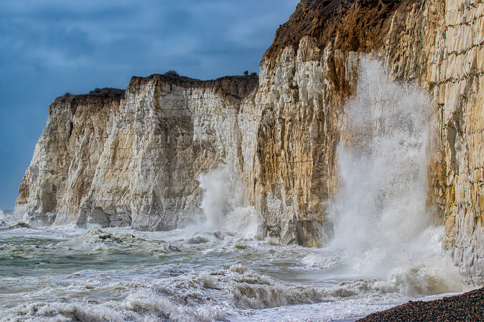 Stormy waters by Gareth Balle
