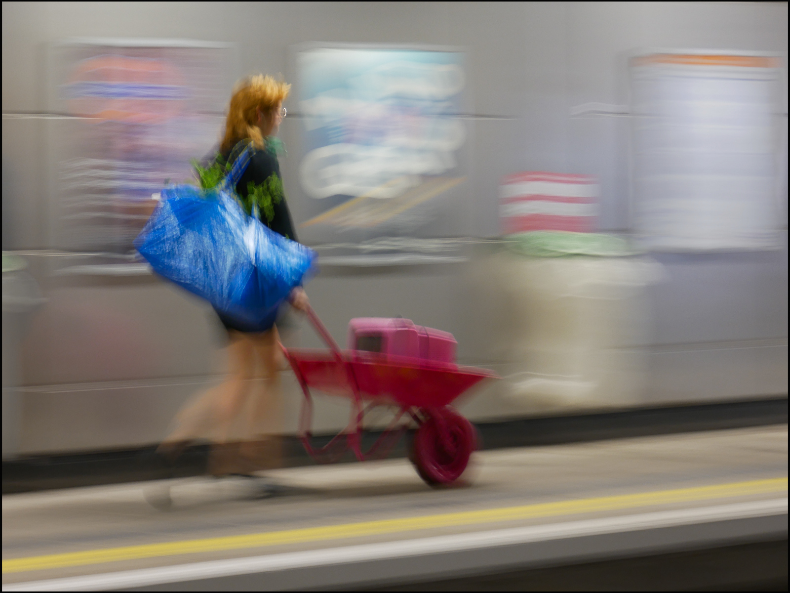 SCORE 10 The Girl with the Red Wheelbarrow by Steve Sampson